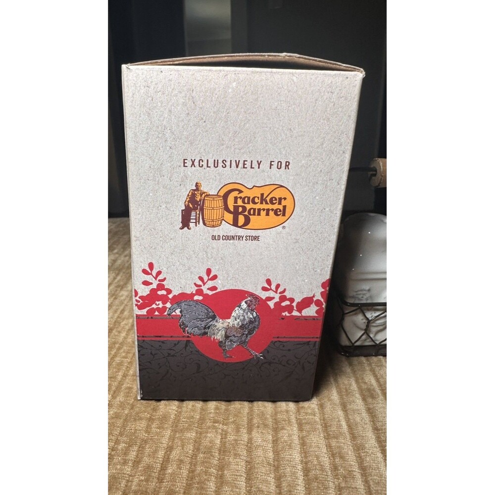 Cracker Barrel Rooster Salt & Pepper Set In Box - Picture 3 of 4